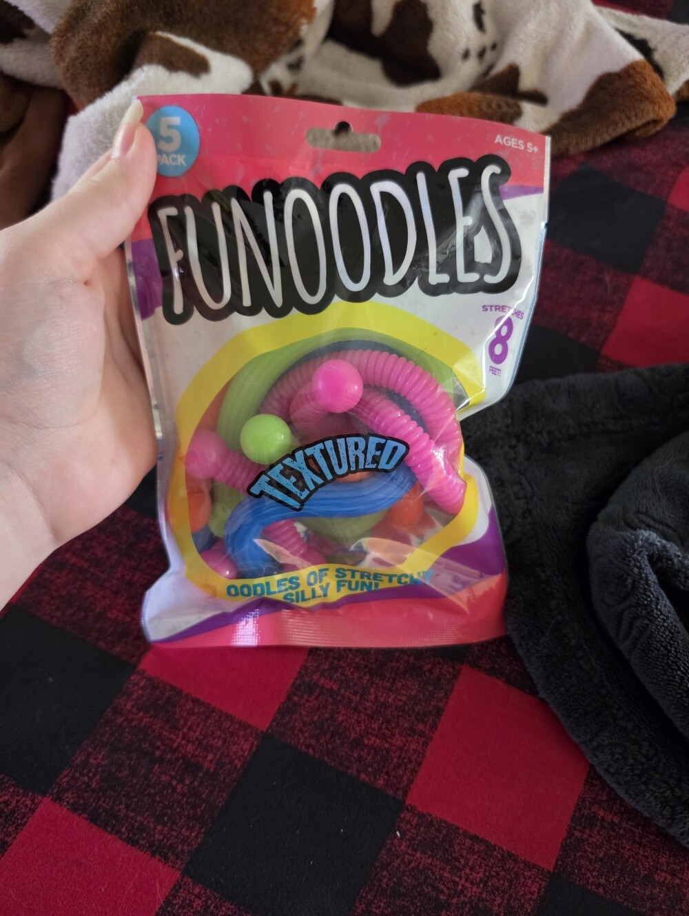 Fun-Ooldes Rainbow Noodles-Textured